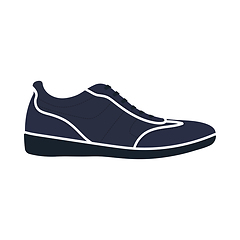 Image showing Man Casual Shoe Icon