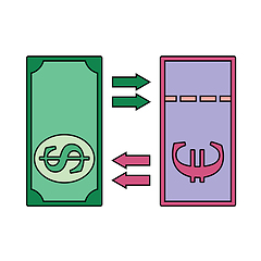 Image showing Currency Exchange Icon