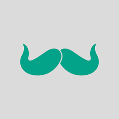 Image showing Poirot Mustache Icon