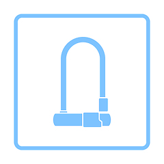 Image showing Bike Lock Icon