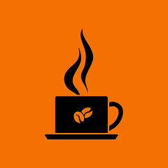 Image showing Smoking Cofee Cup Icon