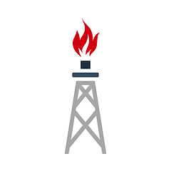 Image showing Gas Tower Icon