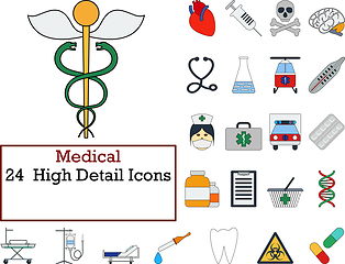 Image showing Medical Icon Set