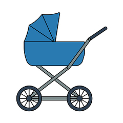 Image showing Pram Icon