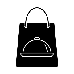 Image showing Paper Bag With Cloche Icon