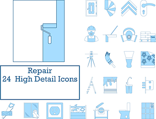 Image showing Repair Icon Set