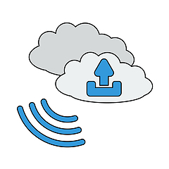 Image showing Cloud Upload Icon