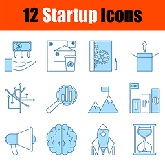 Image showing Startup Icon Set