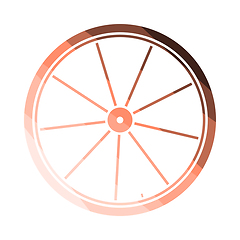 Image showing Bike Wheel Icon