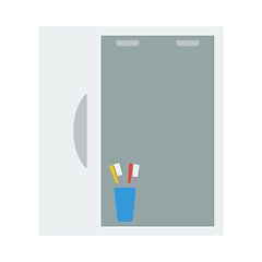 Image showing Bathroom Mirror Icon