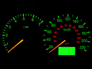 Image showing Car dashboard