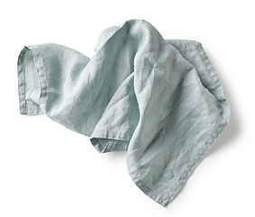 Image showing crumpled cotton napkin