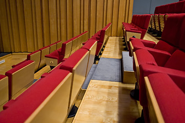 Image showing Rows of seats