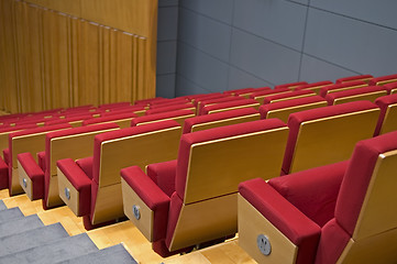 Image showing Rows of seats