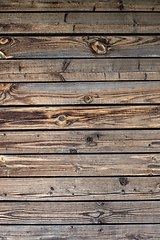 Image showing old wooden wall 