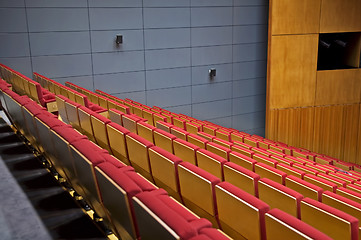 Image showing Rows of seats