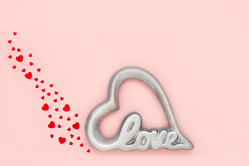 Image showing Valentines Day Love Heart Abstract