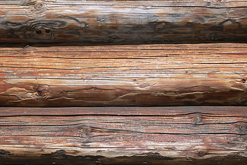 Image showing background of old wooden beams