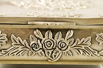 Image showing Silver casket