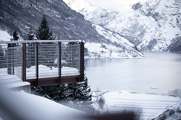 Image showing Winterland Geiranger