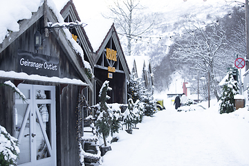 Image showing Winterland Geiranger