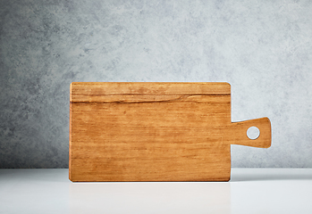 Image showing empty wooden cutting board