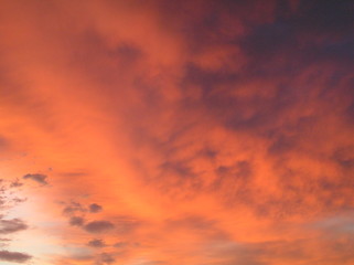 Image showing Amber Clouds