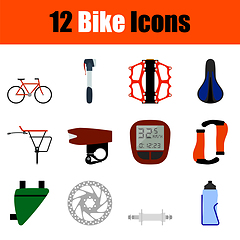 Image showing Bike Icon Set