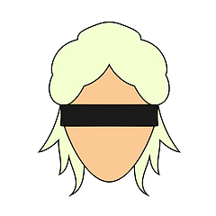 Image showing Femida Head Icon