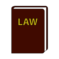 Image showing Law Book Icon