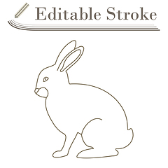 Image showing Easter Rabbit Icon