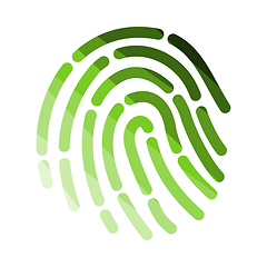 Image showing Fingerprint Icon