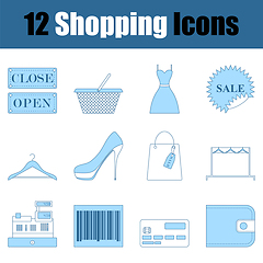 Image showing Shopping Icon Set