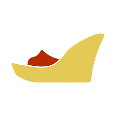 Image showing Platform Shoe Icon