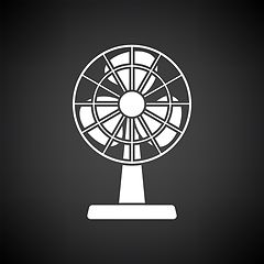 Image showing Electric Fan Icon