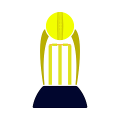 Image showing Cricket Cup Icon