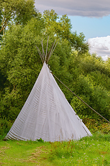 Image showing Yurt bell tent teepee wigwam