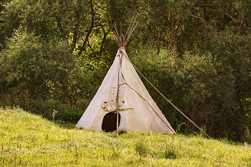 Image showing Yurt bell tent teepee wigwam