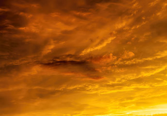 Image showing grandiose majestic cloudy sky