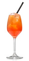 Image showing glass of aperol spritz cocktail