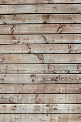 Image showing old wooden wall 