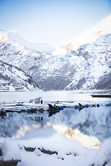 Image showing Winterland Geiranger