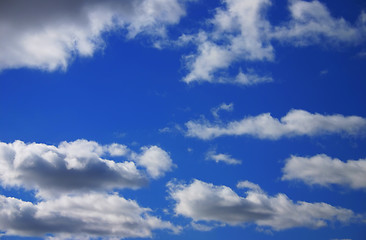 Image showing Blue Sky with Clouds