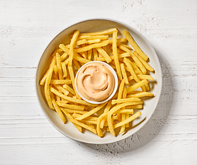 Image showing bowl of fried potatoes