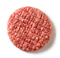 Image showing raw burger meat