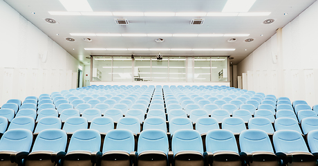 Image showing Empty conference hall.