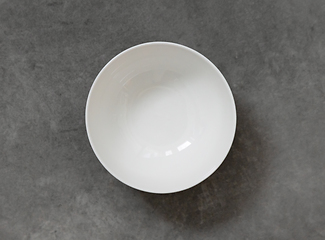 Image showing empty white bowl