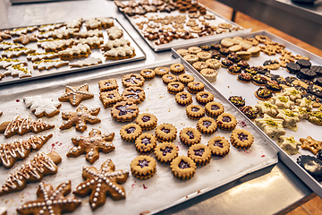 Image showing Christmas homemade cookies.