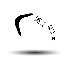 Image showing Cashback Boomerang Icon