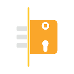 Image showing Door Lock Icon